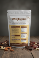 Cacao Crunch Raw Chocolate Energy Bites | Organic Superfood Snack - Image 2