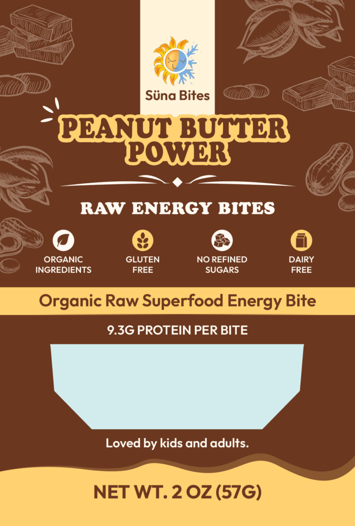 Peanut Butter Power Raw Energy Bites | Organic Raw Superfood - Image 4