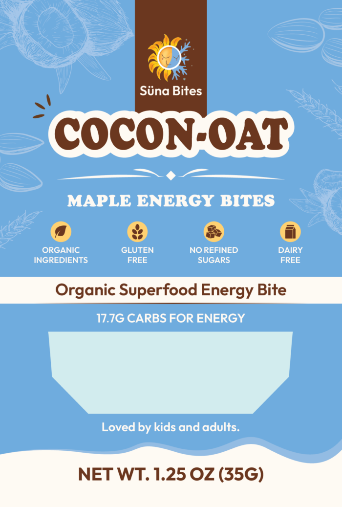 Cocon-Oat Maple Energy Bites | Organic Pre-Workout Snack - Image 4