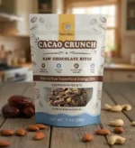 Cacao Crunch Raw Chocolate Energy Bites | Organic Superfood Snack